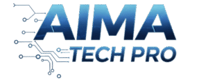 logo aima tech pro transparent