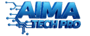 Logotipo 3D AIMA Tech Pro